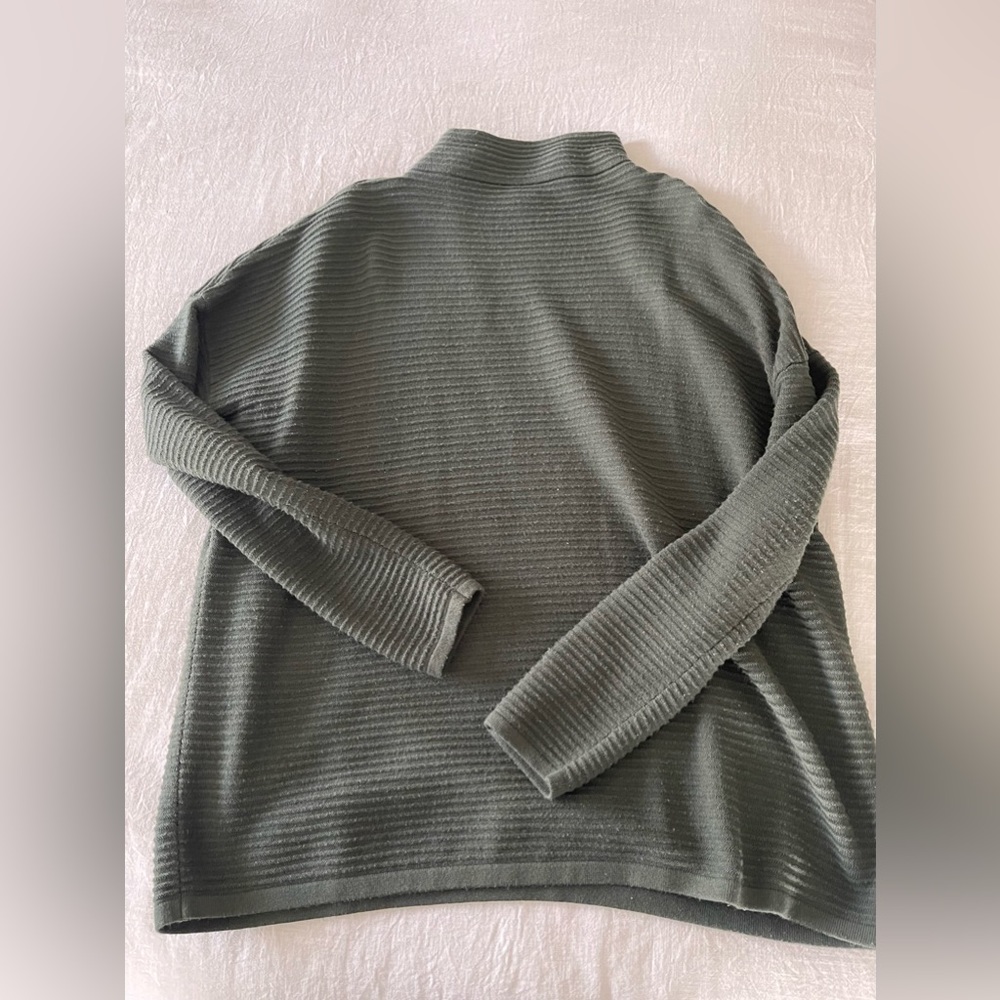 French Connection - baby soft ribbed mock neck sweater